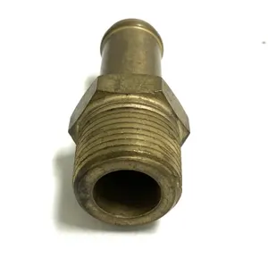 Aircraft Aviation AN840-12 Brass Hose to Pipe Thread Adapter; Thread 3/4-14